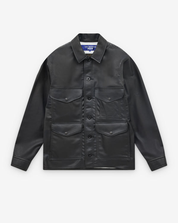Junya Watanabe Man - Men’s Filson Faux Leather Panelled Jacket - (Black)