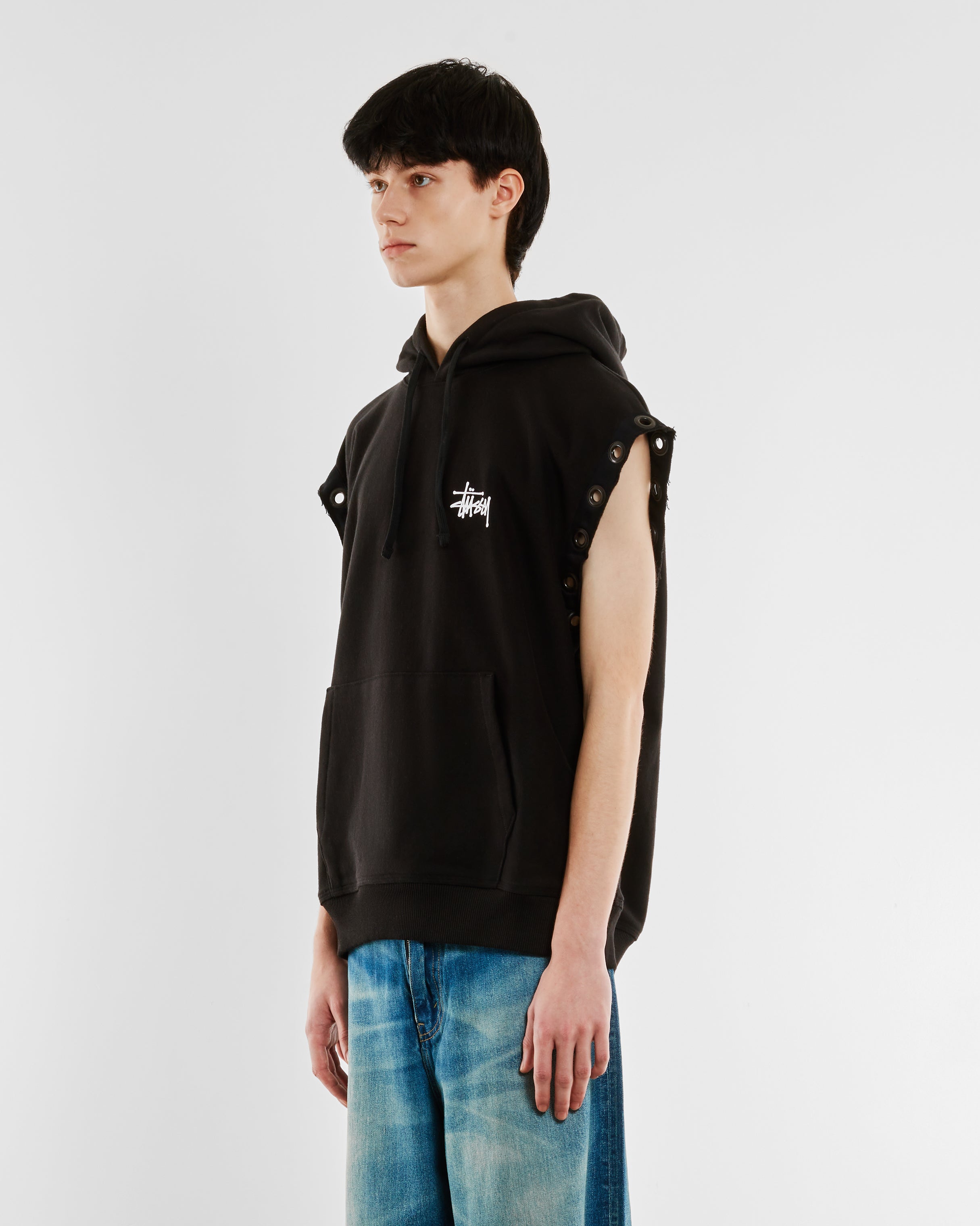 Junya Watanabe MAN - Stüssy Hooded Vest - (Black)