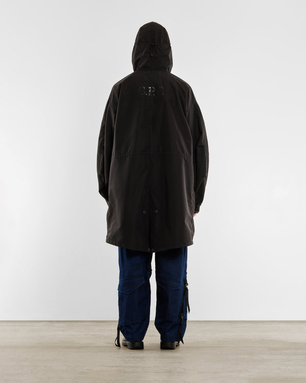 Junya Watanabe MAN - C.P. Company Nylon Canvas Parka - (Black)