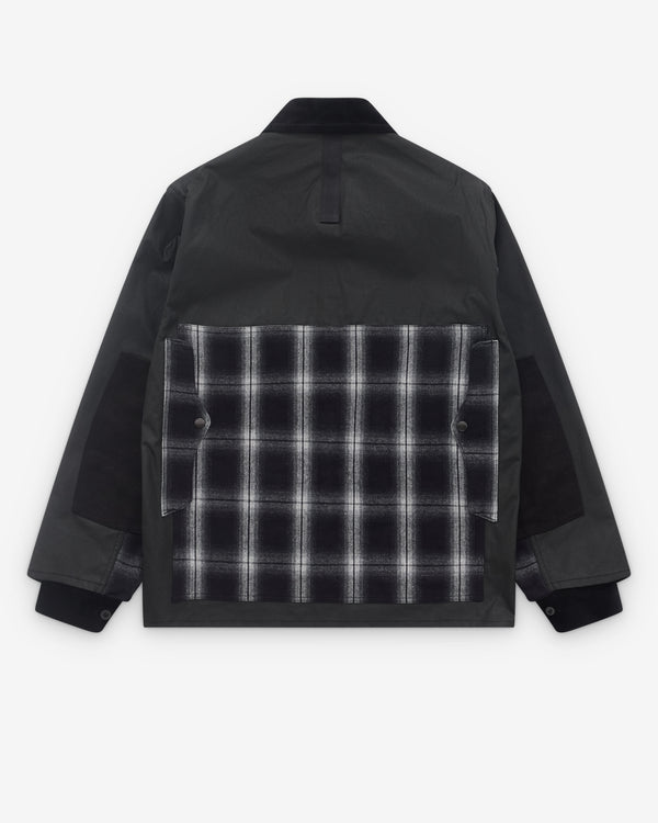 Junya Watanabe Man - Men’s Filson Check Panel Jacket - (Black)