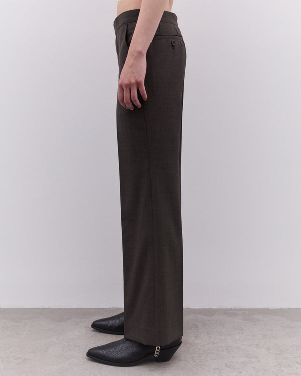 Junya Watanabe - Women’s Pleated Trousers - (Grey)