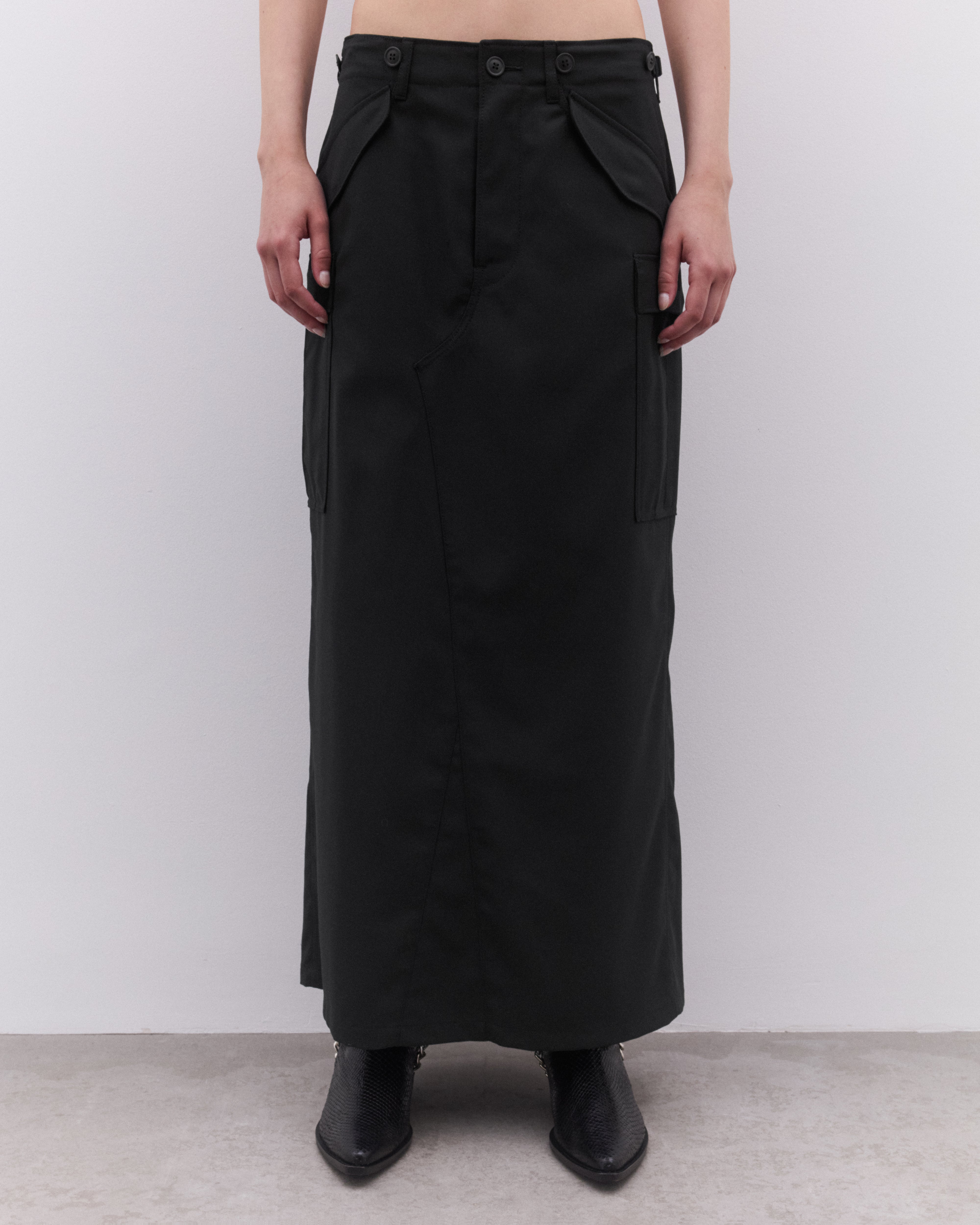 JUNYA WATANABE スカート Junya Watanabe: Women's Utility Skirt (Black) | Dover Street