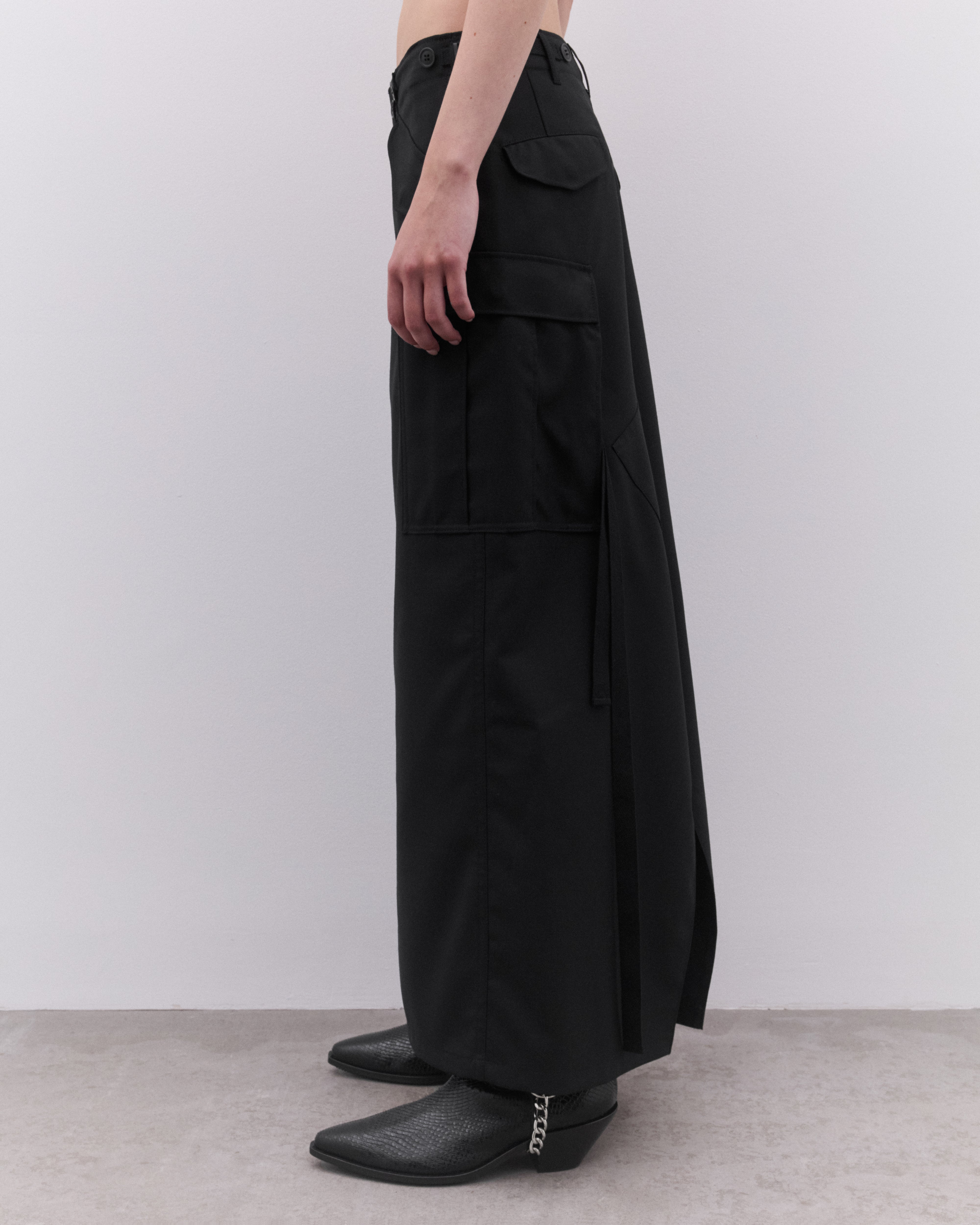 スカート anco JUNYA WATANABE JUNYA WATANABE×Levi's Switching Hem Tape Decorated Denim Skirt