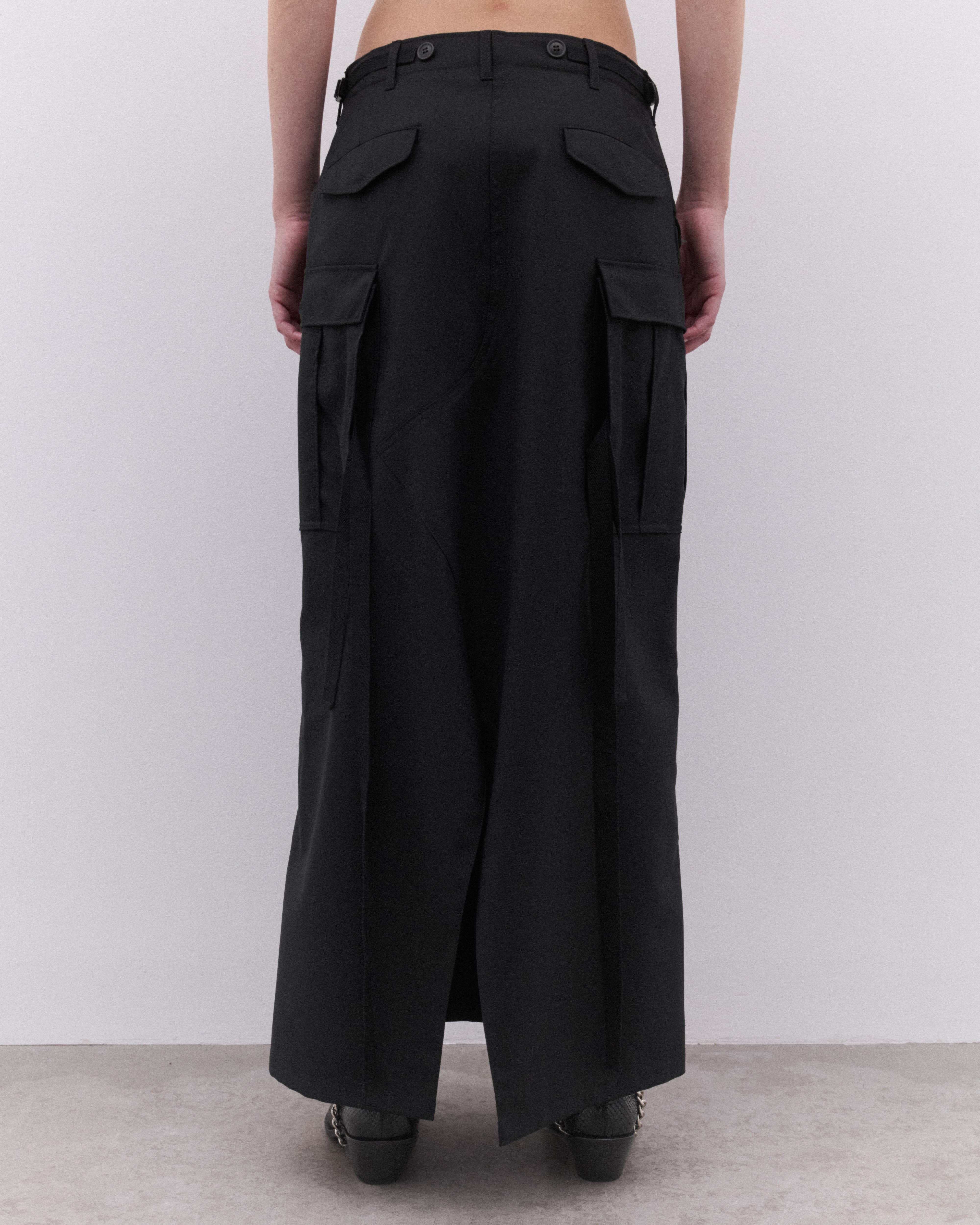 Junya Watanabe: Women's Utility Skirt (Black) | Dover Street