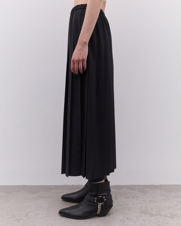 Junya Watanabe - Women’s Pleated Skirt - (Black)