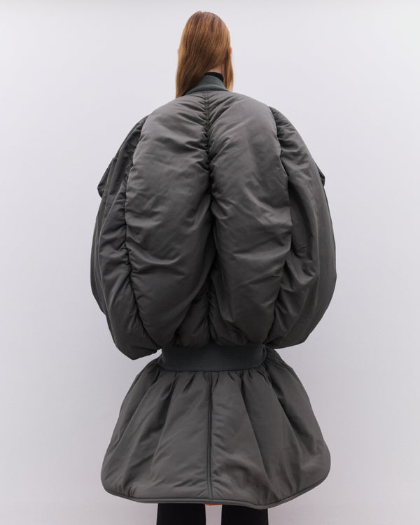 Junya Watanabe - Women’s Sleeveless Bomber Jacket - (Khaki)
