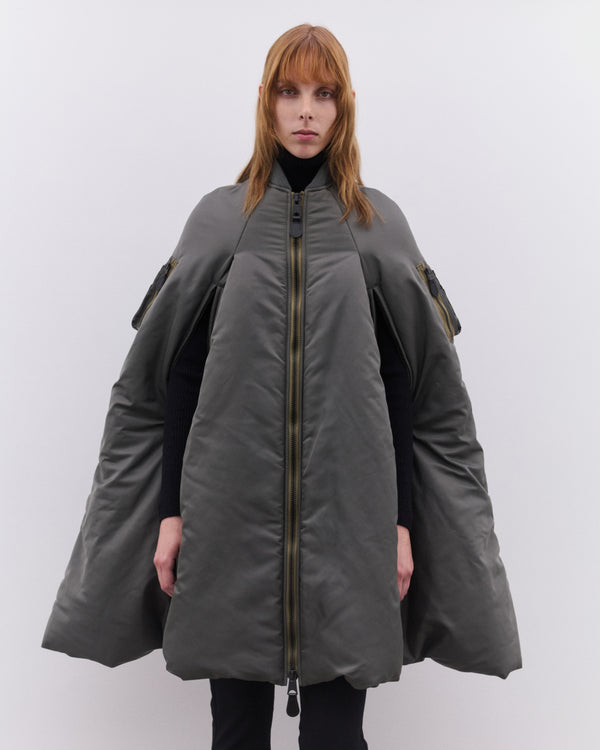 Junya Watanabe - Women’s Bomber Cape - (Khaki)