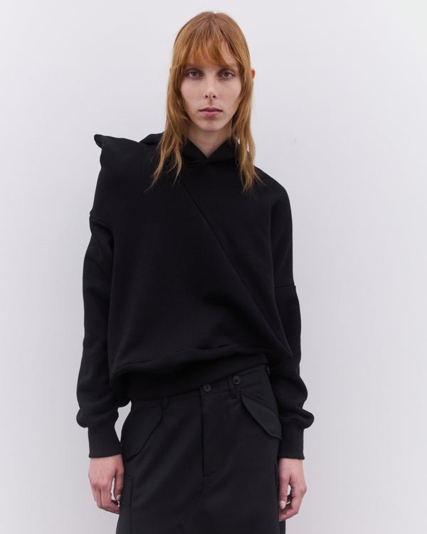 Junya Watanabe - Women’s Twist Seam Hoodie - (Black)