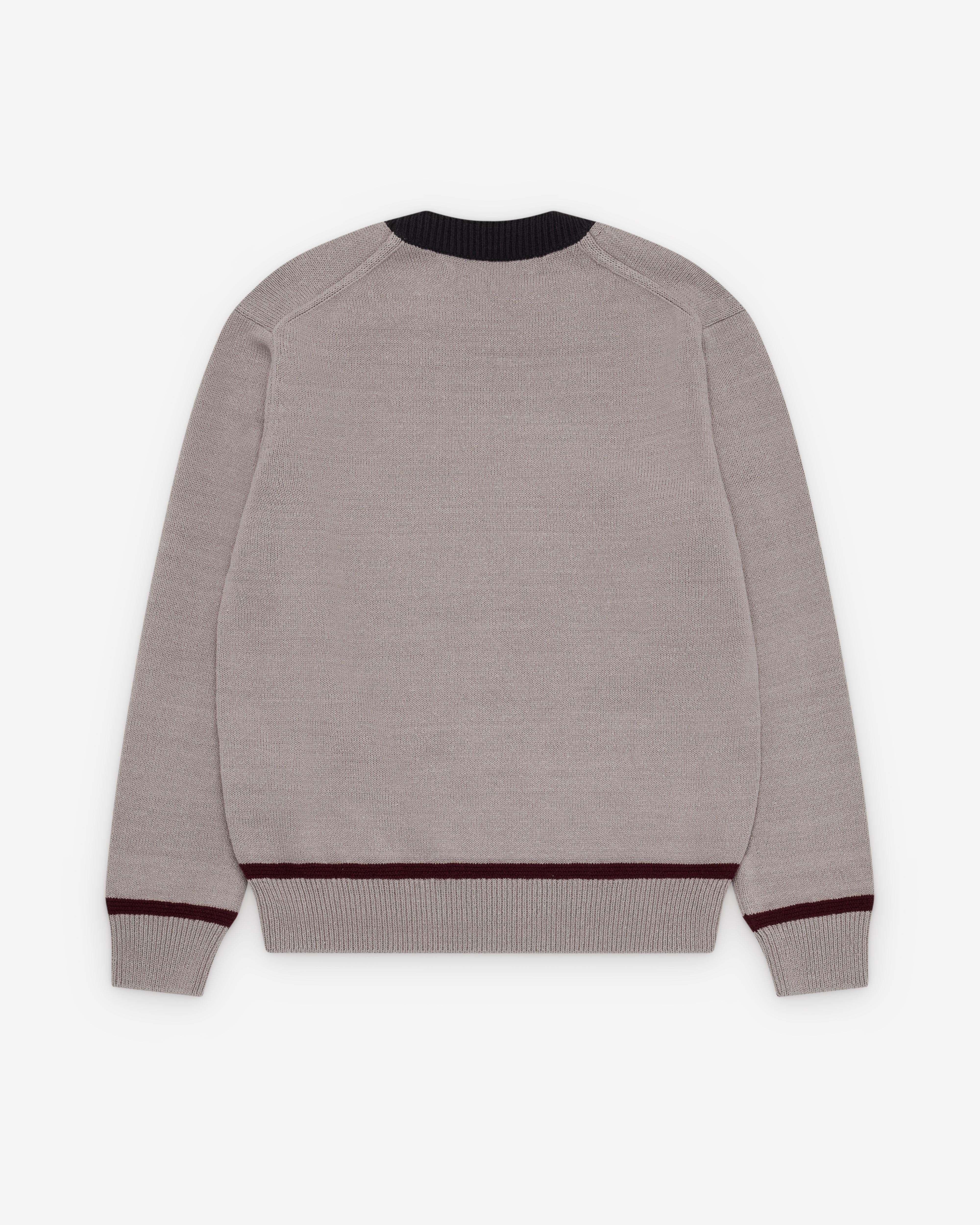 Junya Watanabe Man: Men's House Knit Sweater (Beige) | DSML E-SHOP