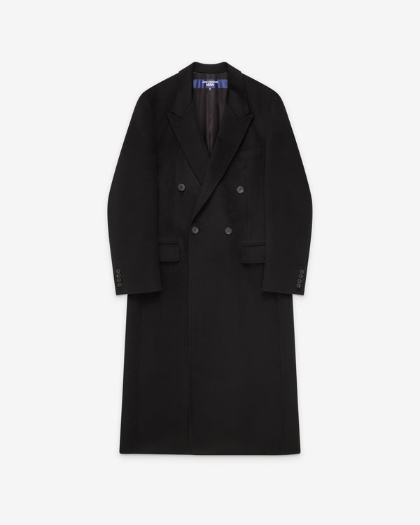 Junya Watanabe MAN - Men's Cashmere Overcoat - (Black)