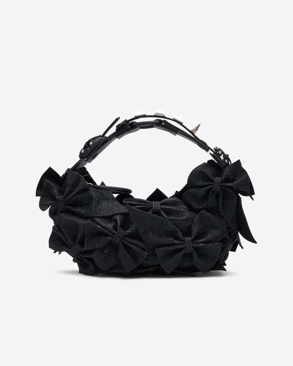 Junya Watanabe - Women's Innerraum Rhinestone Ribbon Bag - (Black)