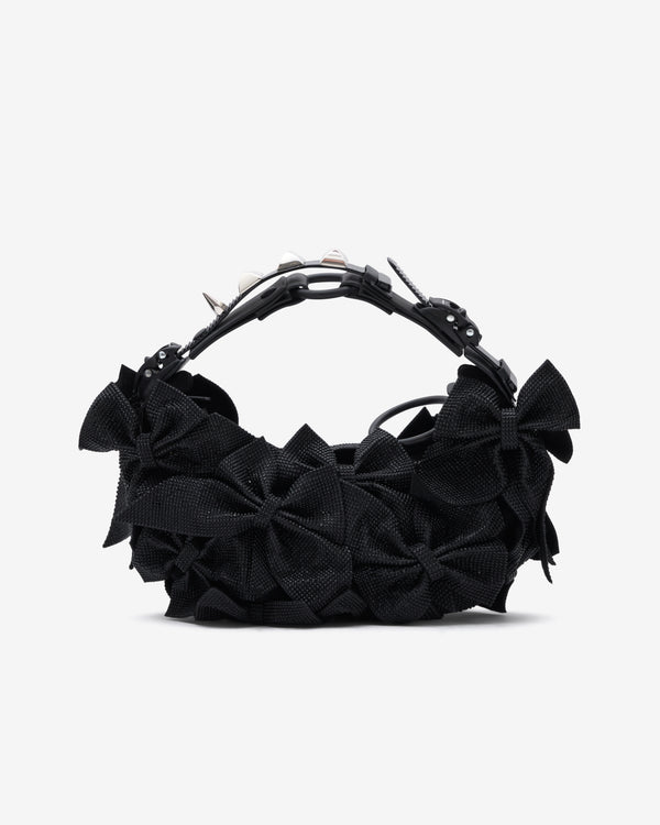 Junya Watanabe - Women's Innerraum Rhinestone Ribbon Bag - (Black)