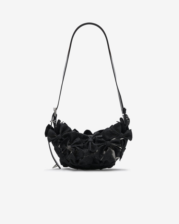 Junya Watanabe - Women's Innerraum Rhinestone Ribbon Bag - (Black/Silver)
