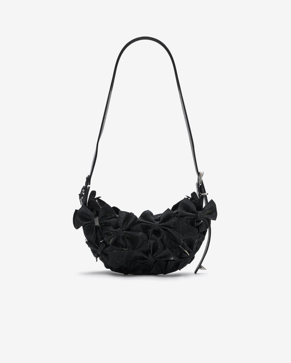 Junya Watanabe - Women's Innerraum Rhinestone Ribbon Bag - (Black/Silver)