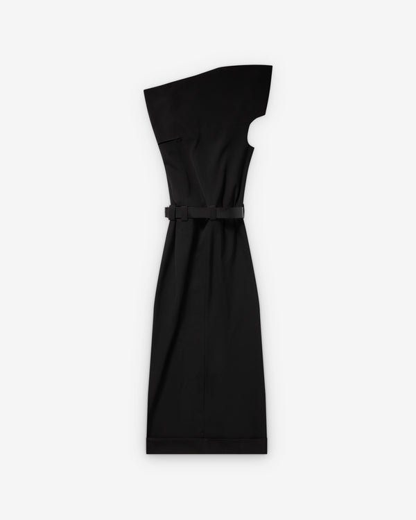 Junya Watanabe - Women's Belted Cut Out Dress - (Black)