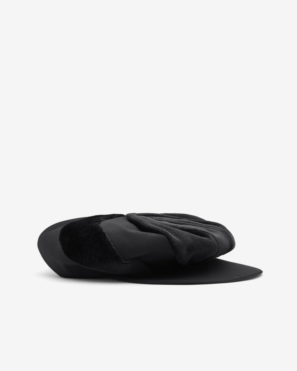 Junya Watanabe - Ruched Baker Boy Hat - (Black)