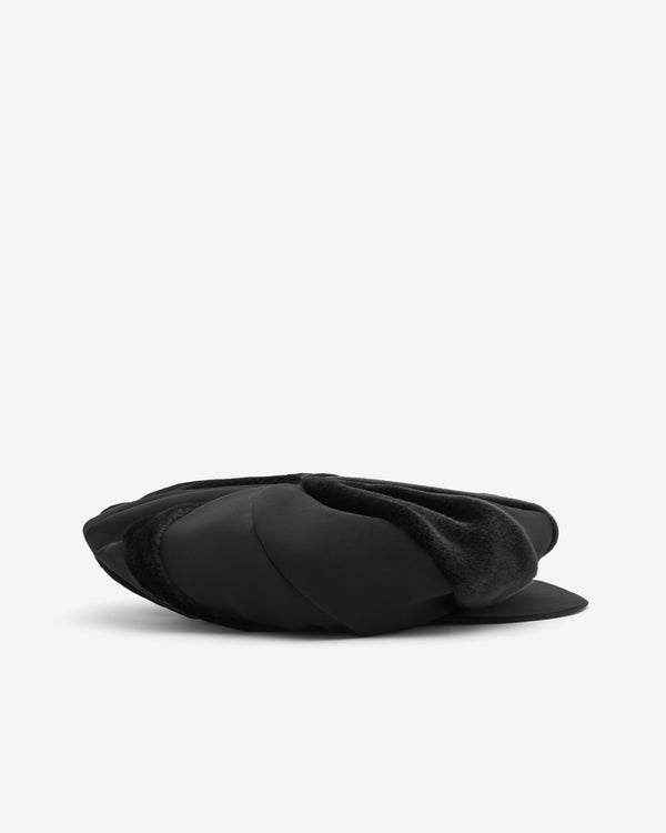 Junya Watanabe - Ruched Baker Boy Hat - (Black)