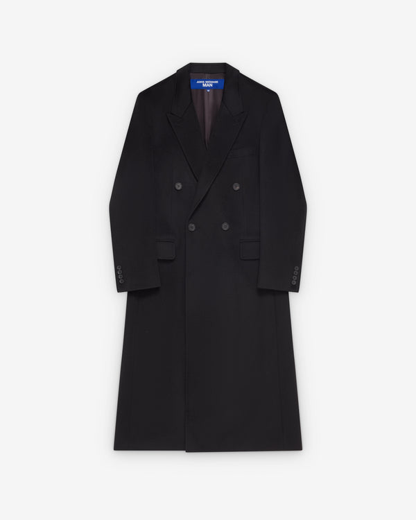 Junya Watanabe MAN - Men's Cashmere Overcoat - (Black)
