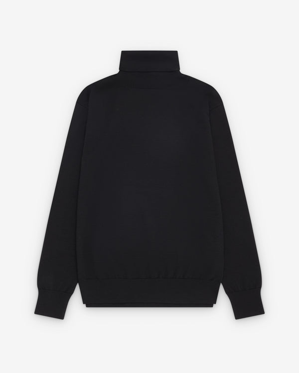 Junya Watanabe MAN - Men's Turtleneck Jumper - (Black)