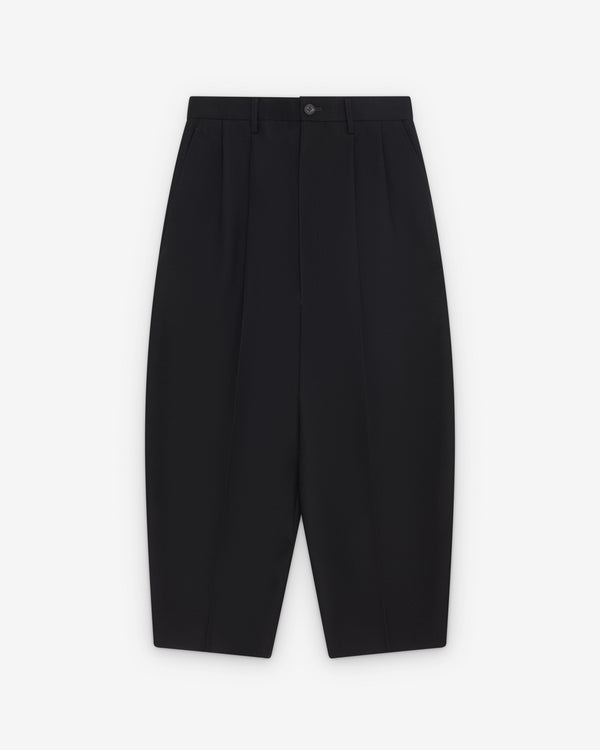 Junya Watanabe MAN - Men's Pleated Barrel Trousers - (Black)