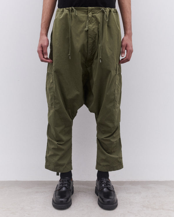 Junya Watanabe Man - Men’s eYe Drop Crotch Cropped Trousers - (Khaki)