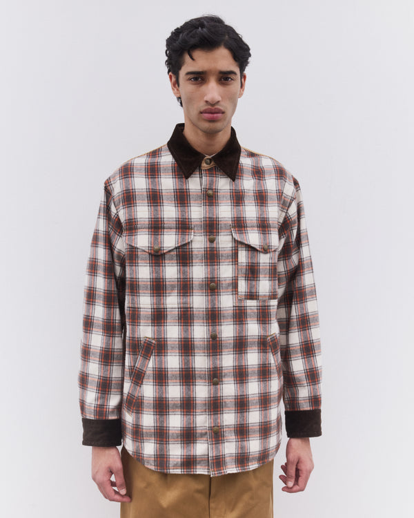 Junya Watanabe Man - Men’s Checked Heavyweight Shirt - (Multi)