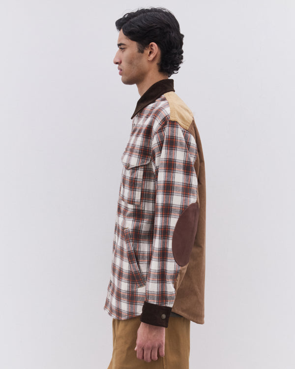Junya Watanabe Man - Men’s Checked Heavyweight Shirt - (Multi)