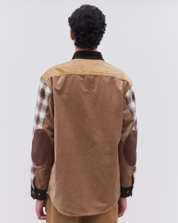 Junya Watanabe Man - Men’s Checked Heavyweight Shirt - (Multi)
