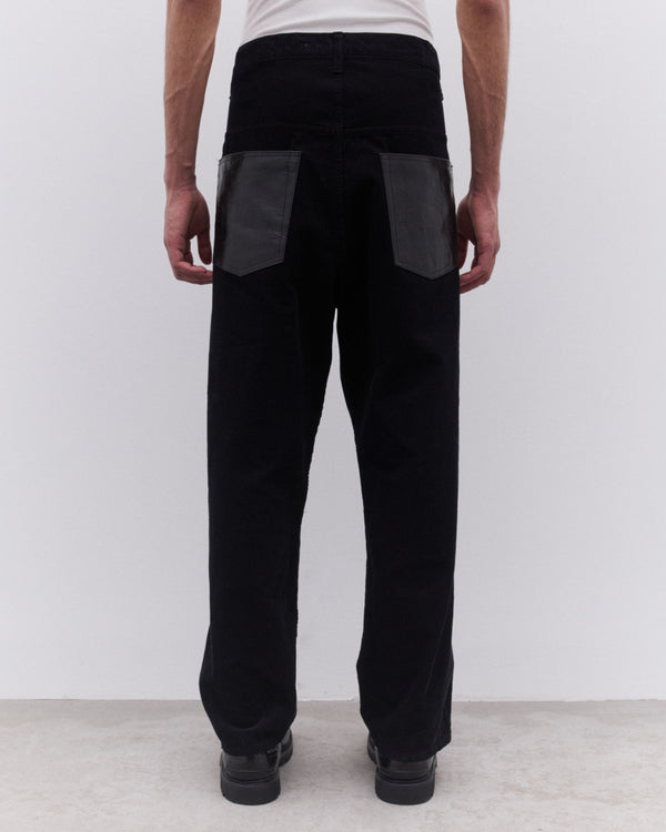 Junya Watanabe Man - Men’s Needle Cord Tapered Trousers - (Black)