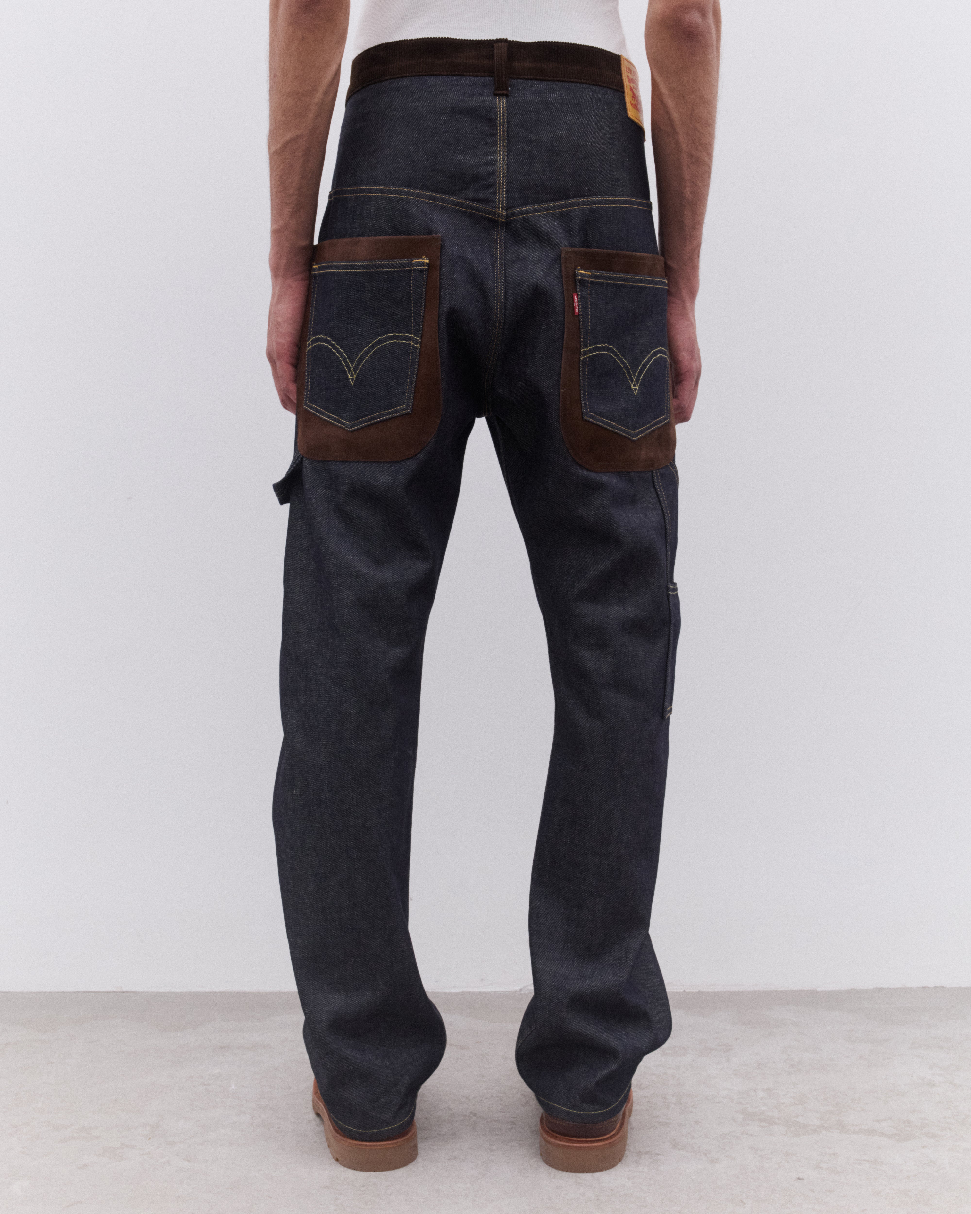 XS Junya watanabe man levis 501 ジュンヤマン カスタム デニム パンツ / コムデギャルソン homme plus shirt deux supreme eye