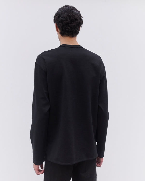 Junya Watanabe Man - Men’s Long Sleeve T-Shirt - (Black)
