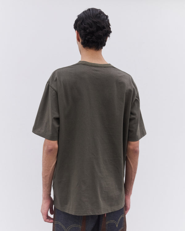 Junya Watanabe Man - Men’s Short Sleeve T-Shirt - (Khaki)
