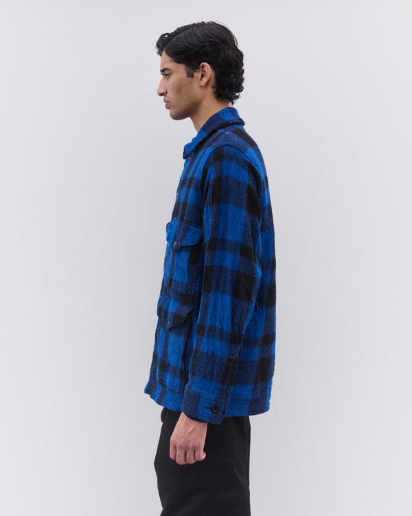 Junya Watanabe Man - Men’s Filson Check Jacket - (Blue/Black)