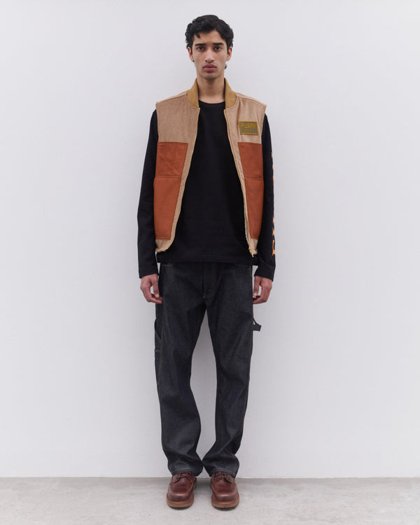 Junya Watanabe Man - Men’s Filson Shearling Lined Vest - (Beige)