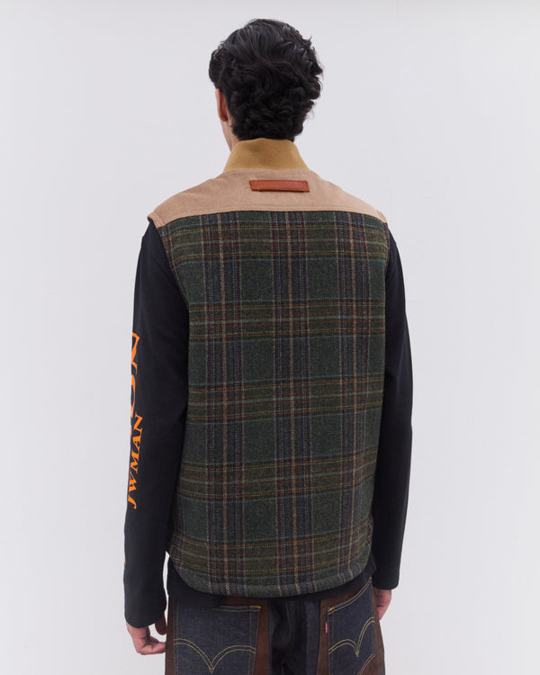 Junya Watanabe Man - Men’s Filson Shearling Lined Vest - (Beige)