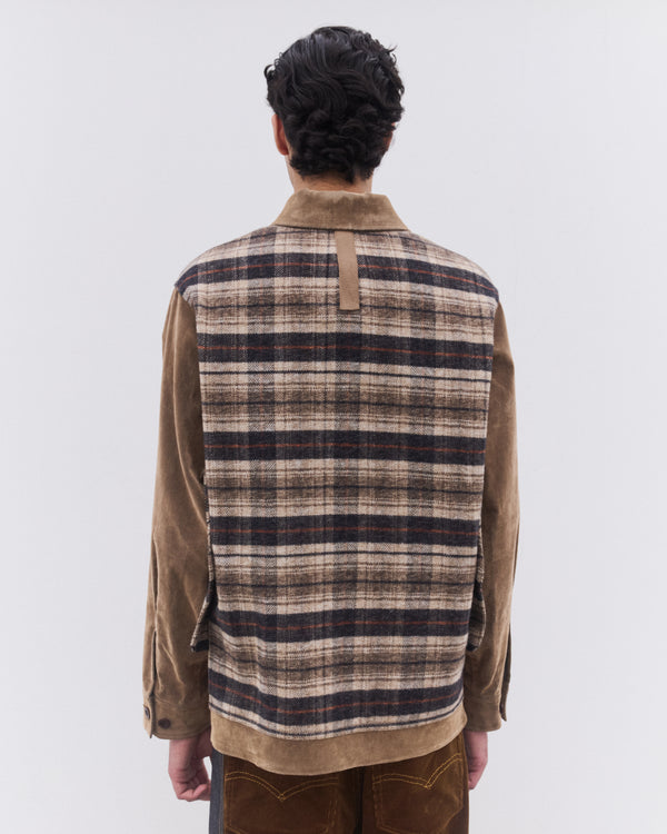 Junya Watanabe Man - Men’s Work Jacket - (Brown)