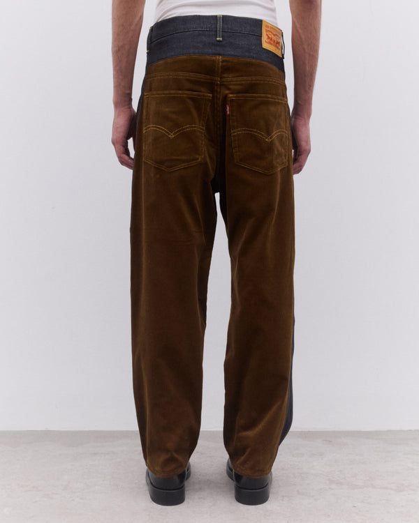 Junya Watanabe Man - Men’s Levi's Contrast Panel Jeans - (Indigo)