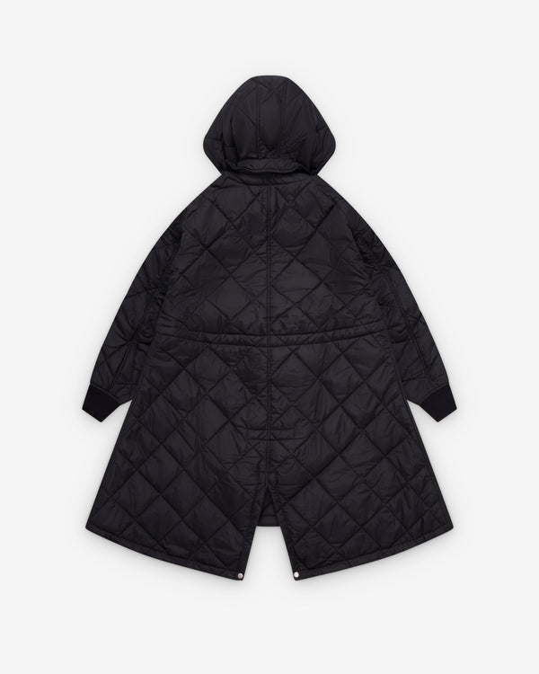 DSM Kei Ninomiya - Quilted Long Coat - (Black)