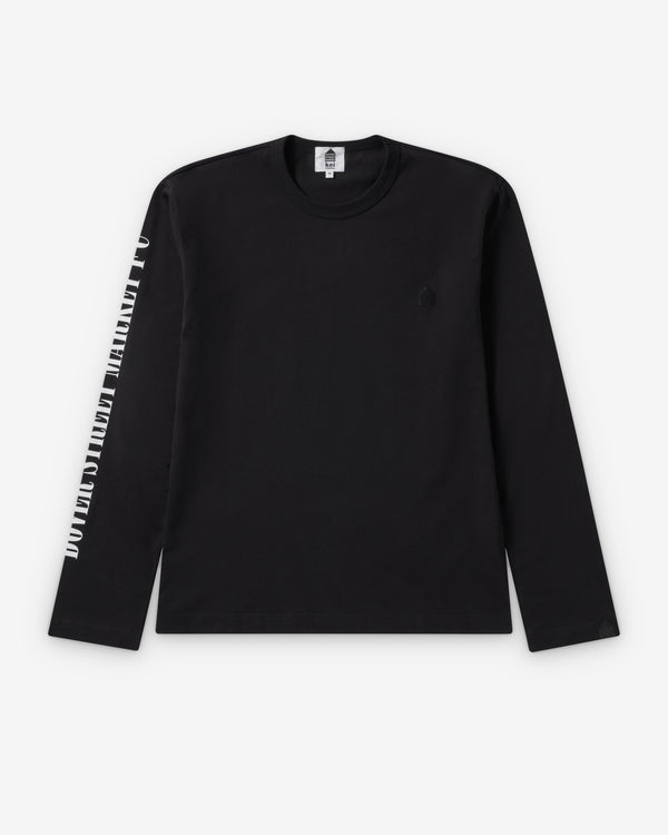 DSM Kei Ninomiya - Print On Long Sleeve T-Shirt - (Black)