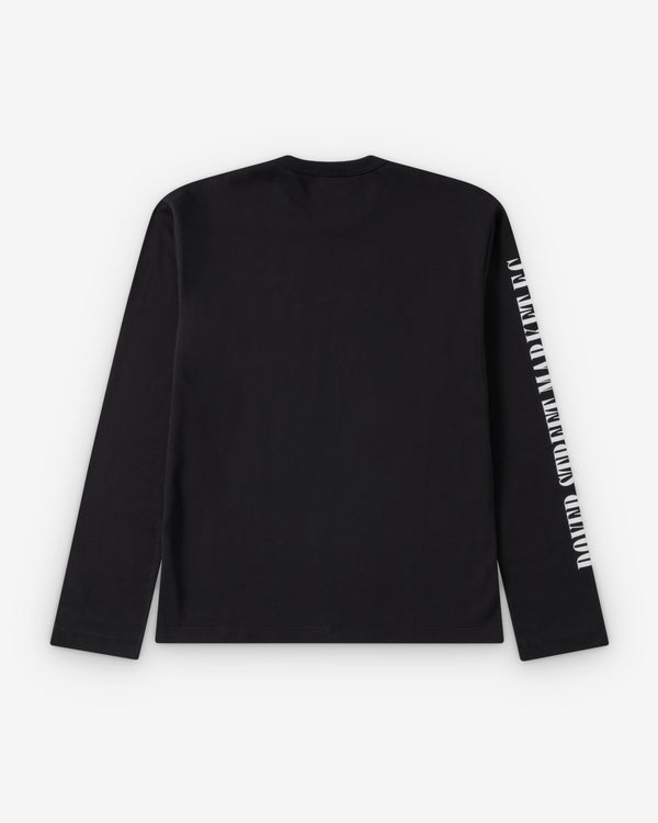 DSM Kei Ninomiya - Print On Long Sleeve T-Shirt - (Black)