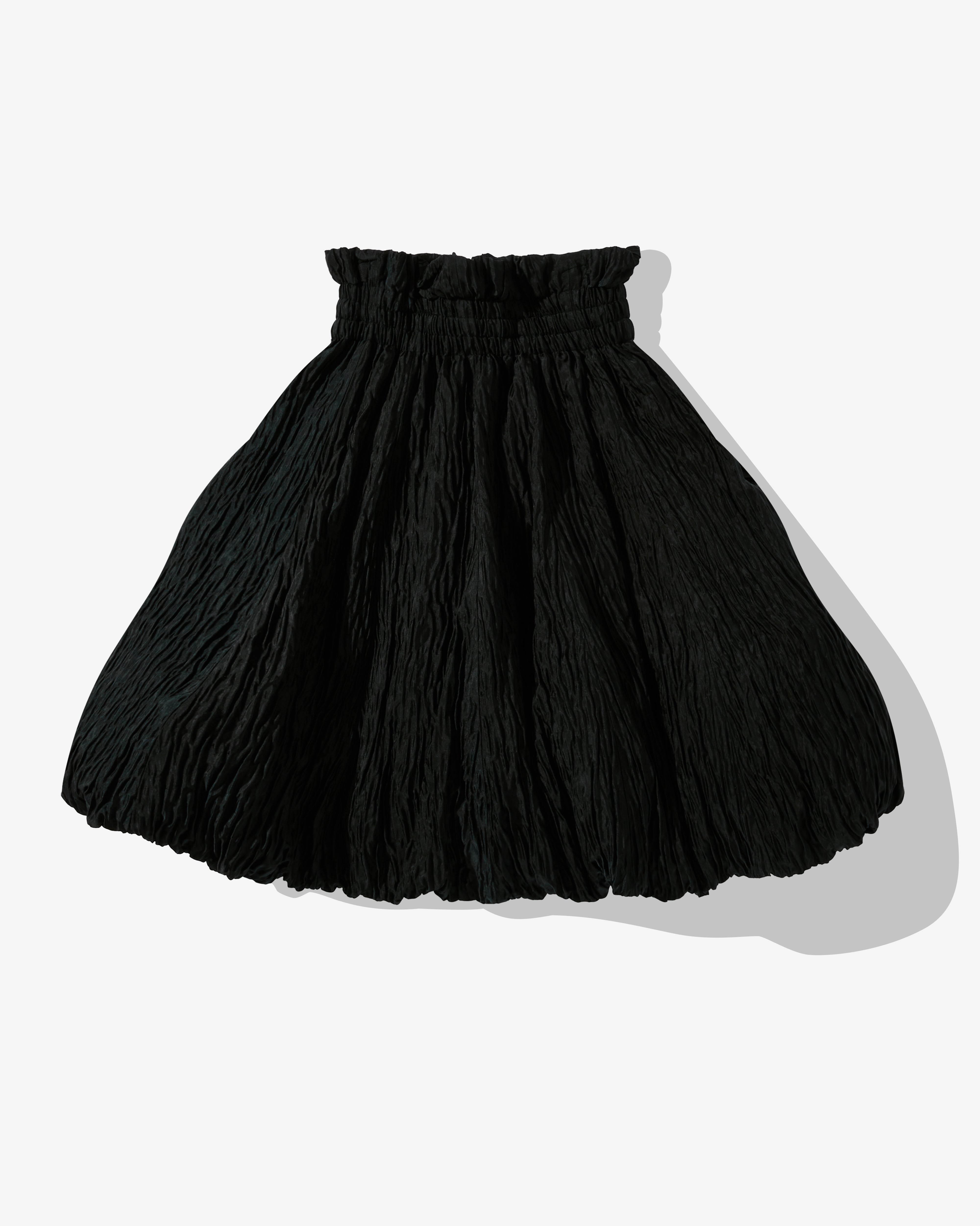 Noir Kei Ninomiya - Women's Jacquard Voluminous Hem Skirt - (Black