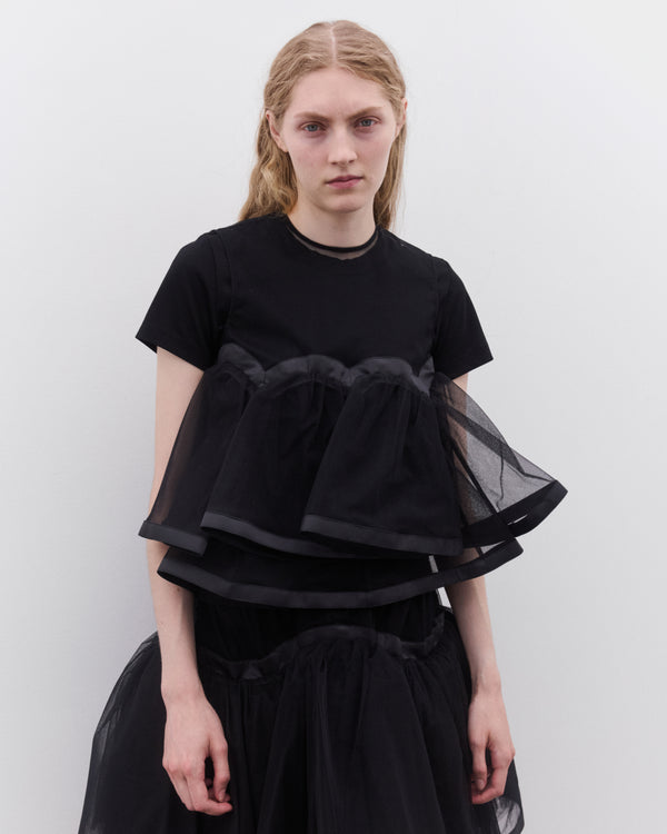 Noir Kei Ninomiya - Women’s Sleeveless Voluminous Top - (Black)