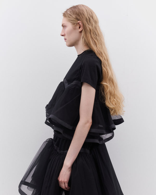 Noir Kei Ninomiya - Women’s Sleeveless Voluminous Top - (Black)