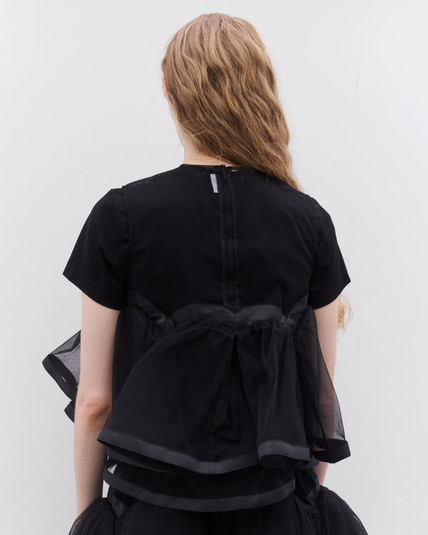 Noir Kei Ninomiya - Women’s Sleeveless Voluminous Top - (Black)