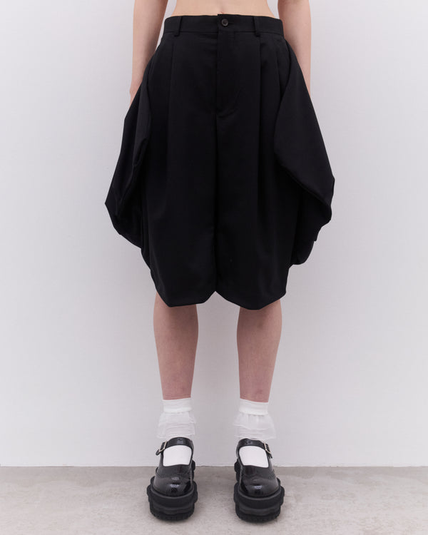 Noir Kei Ninomiya - Women’s Pleated Shorts - (Black)