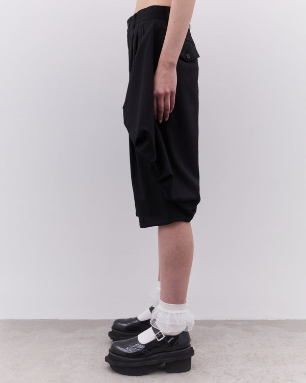Noir Kei Ninomiya - Women’s Pleated Shorts - (Black)