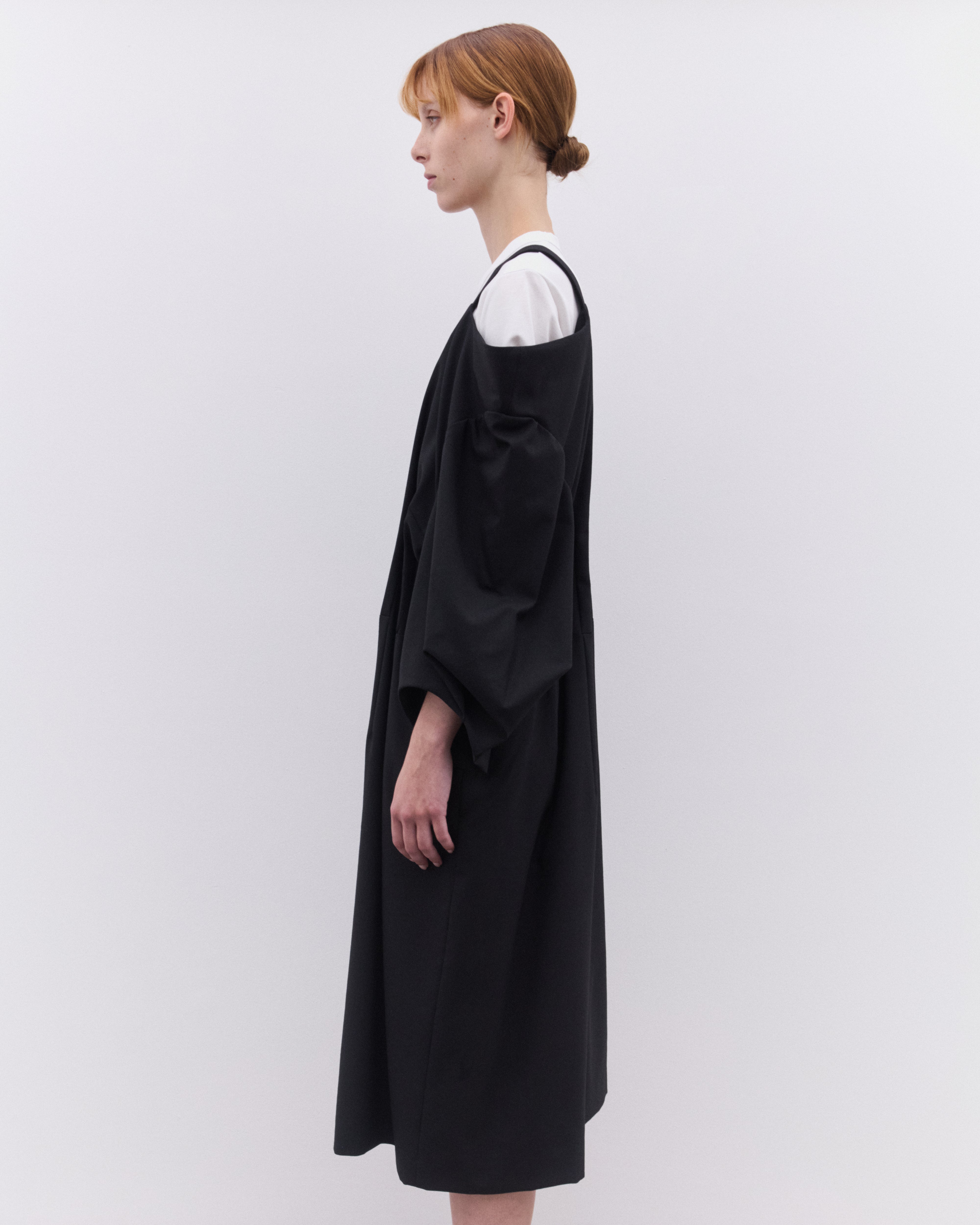 Noir Kei Ninomiya: Women's Off Shoulder Dress (Black) | Dover