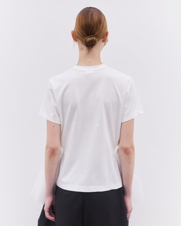 Noir Kei Ninomiya - Women’s Tulle T-Shirt - (White)