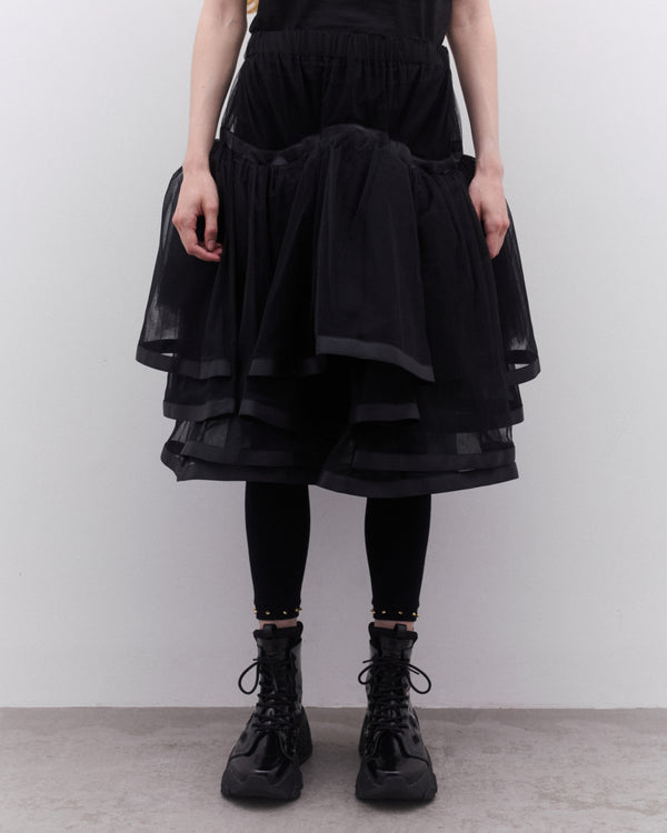Noir Kei Ninomiya - Women’s Voluminous Tulle Skirt - (Black)