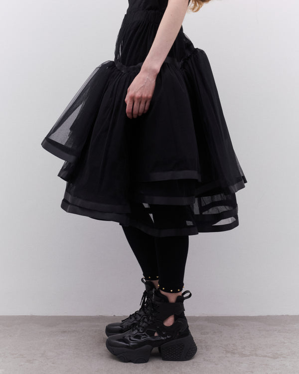 Noir Kei Ninomiya - Women’s Voluminous Tulle Skirt - (Black)